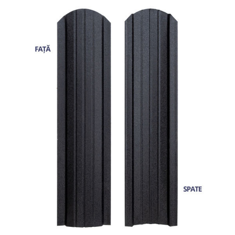 Șipcă Metalică P18 - 9005 MAT